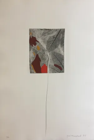 Incisione Guinovart - Fulles 3