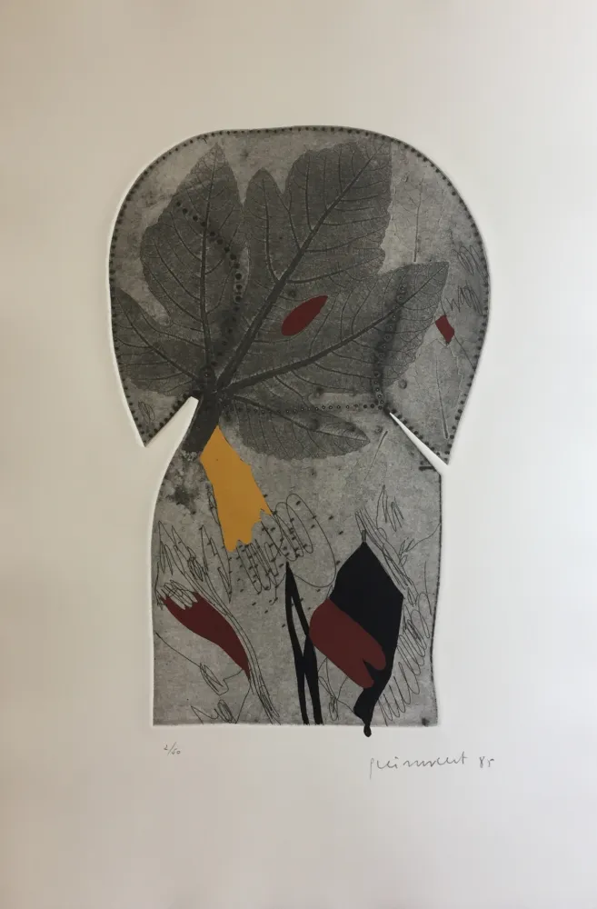 Incisione Guinovart - Fulles 4