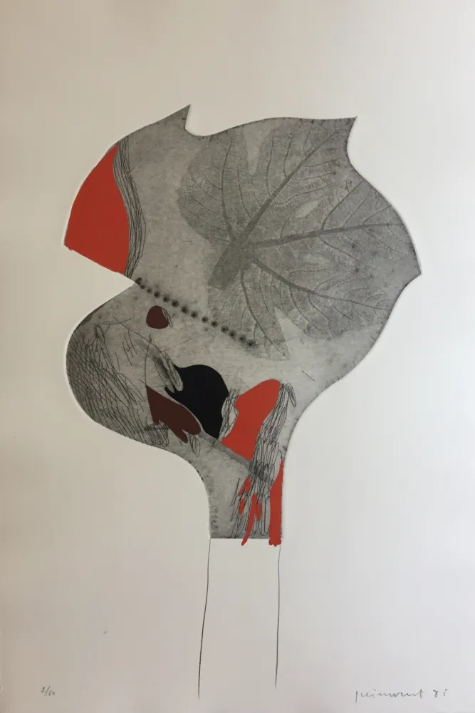 Incisione Guinovart - Fulles 5