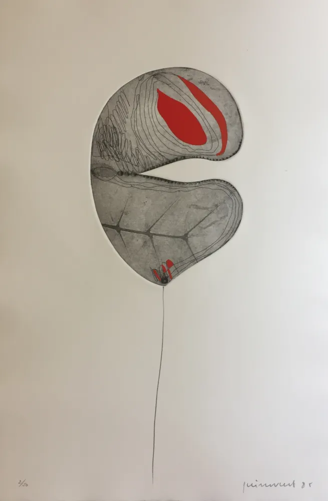 Incisione Guinovart - Fulles 6