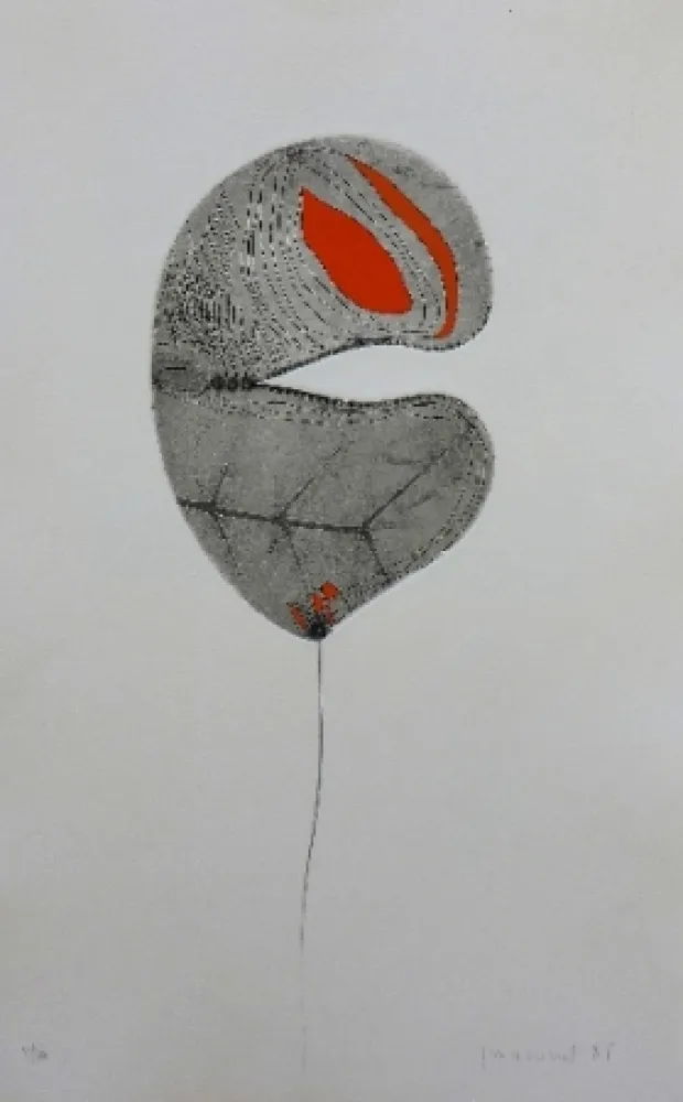 Incisione Guinovart - Fulles 6