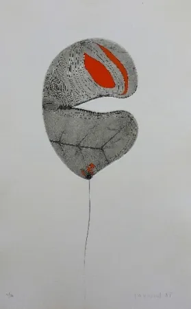 Incisione Guinovart - Fulles 6