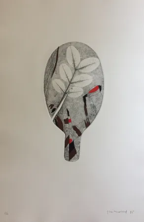 Incisione Guinovart - Fulles 8