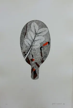 Incisione Guinovart - Fulles 8