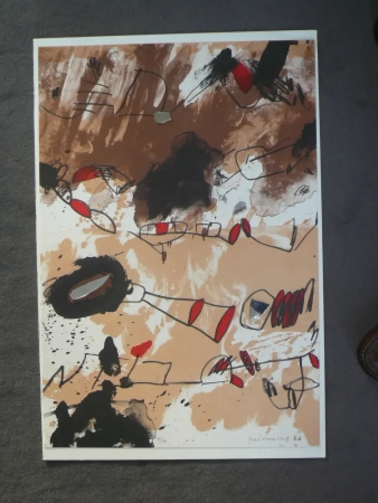 Litografia Guinovart - Galerie Joan Prats