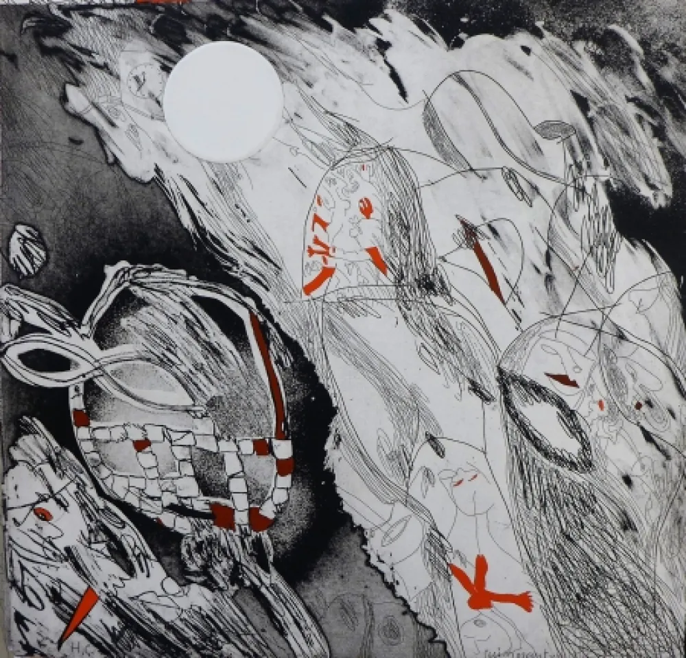 Incisione Guinovart - Garcia Lorca 4