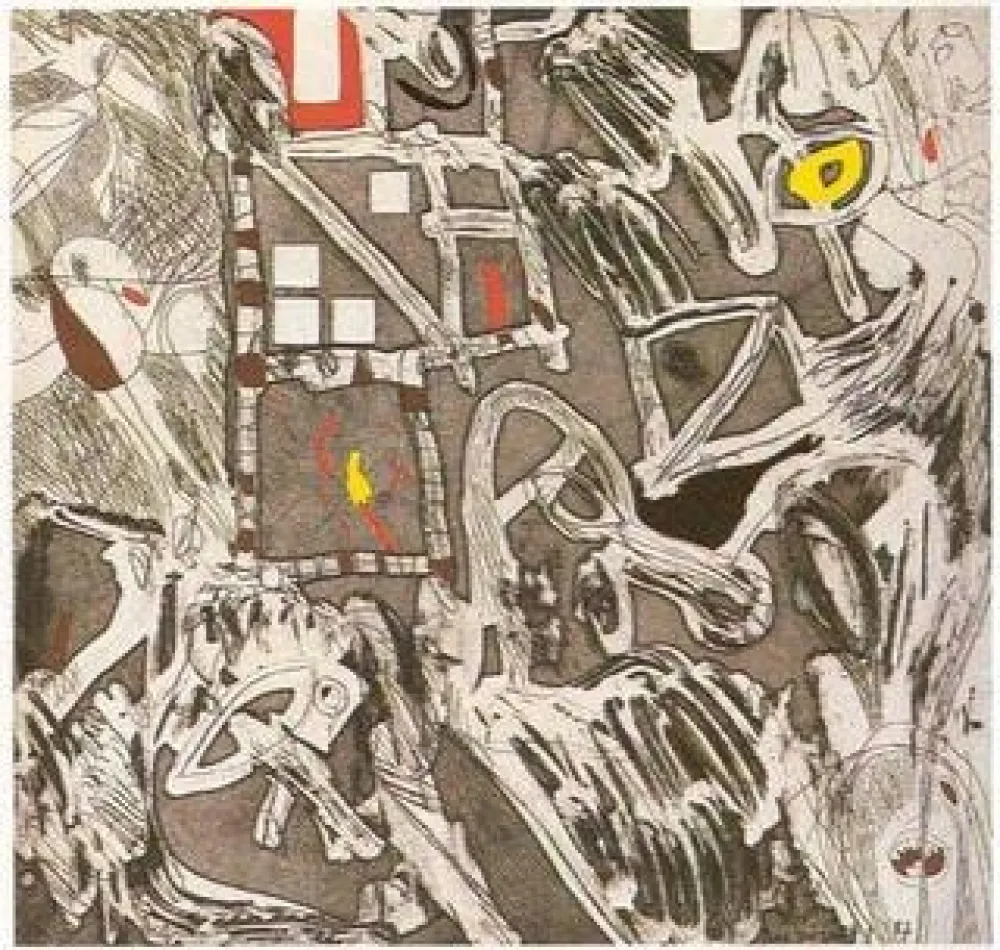 Incisione Guinovart - Garcia Lorca 5