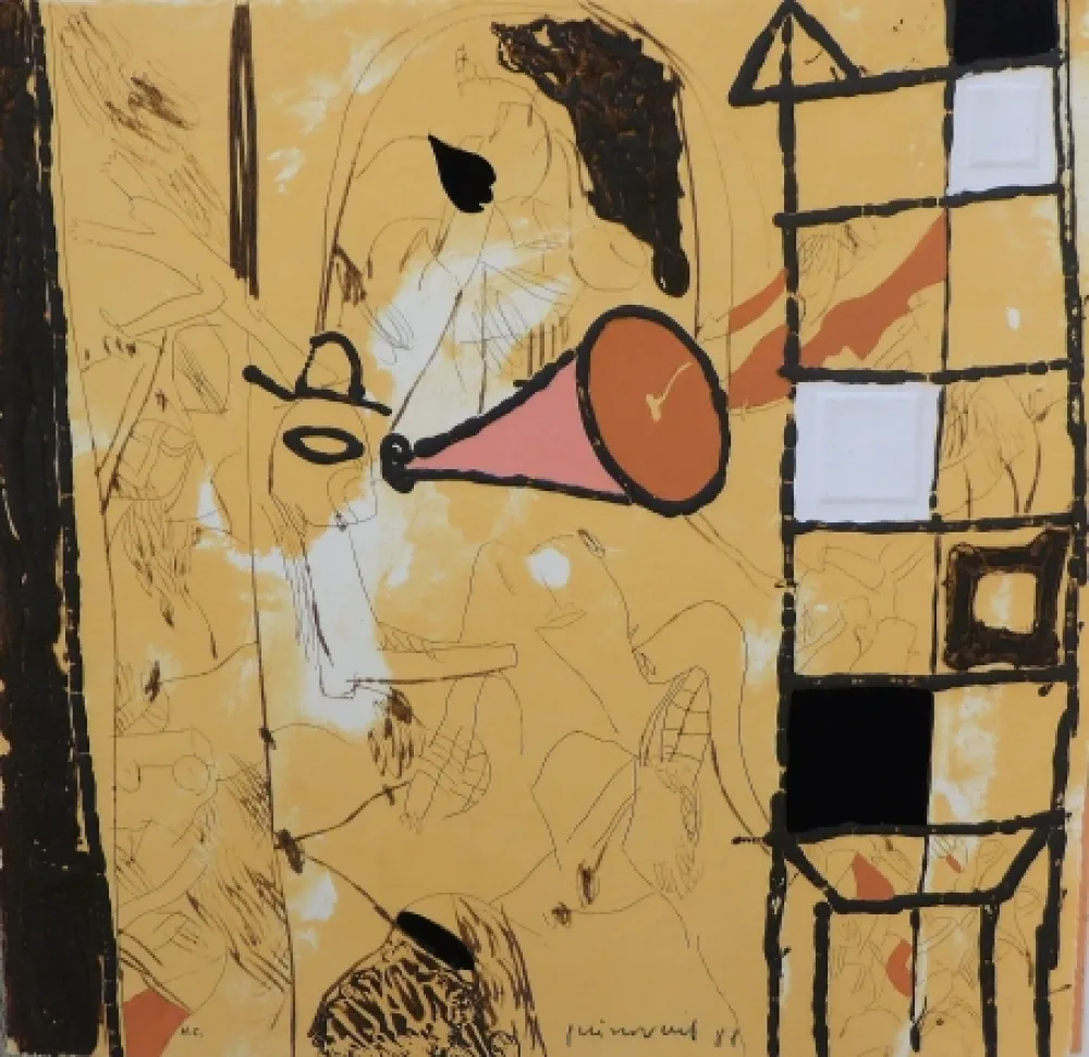 Incisione Guinovart - Garcia Lorca 9