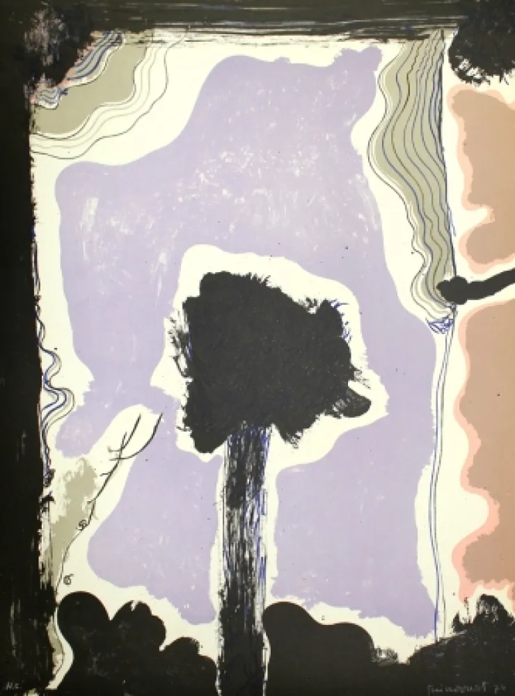 Litografia Guinovart - Gui 4