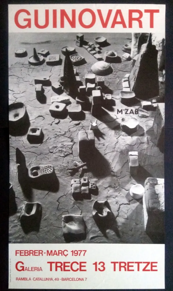 Manifesti Guinovart - Guinovart Galeria trece 1977