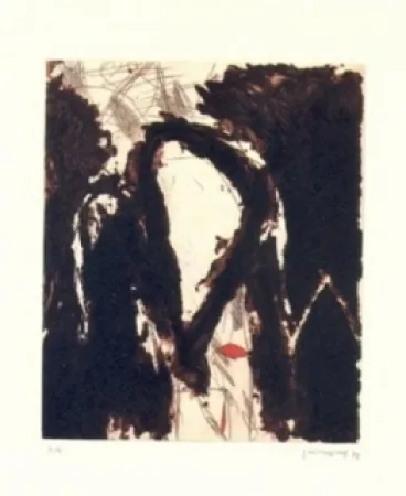 Incisione Guinovart - La nit