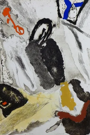 Incisione Guinovart - M'agafa la Terra 