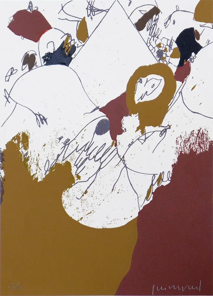 Serigrafia Guinovart - S / T