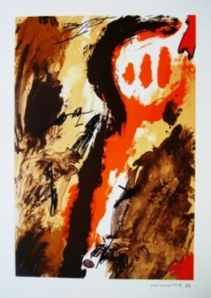 Litografia Guinovart - Sans titre 10