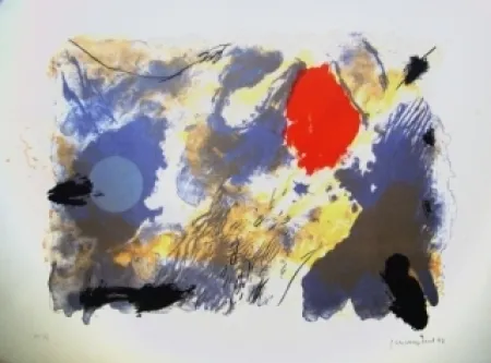 Litografia Guinovart - Sans titre 13