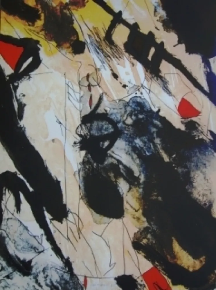 Litografia Guinovart - Sans titre 15