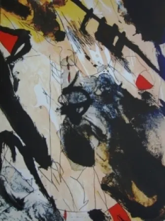 Litografia Guinovart - Sans titre 15