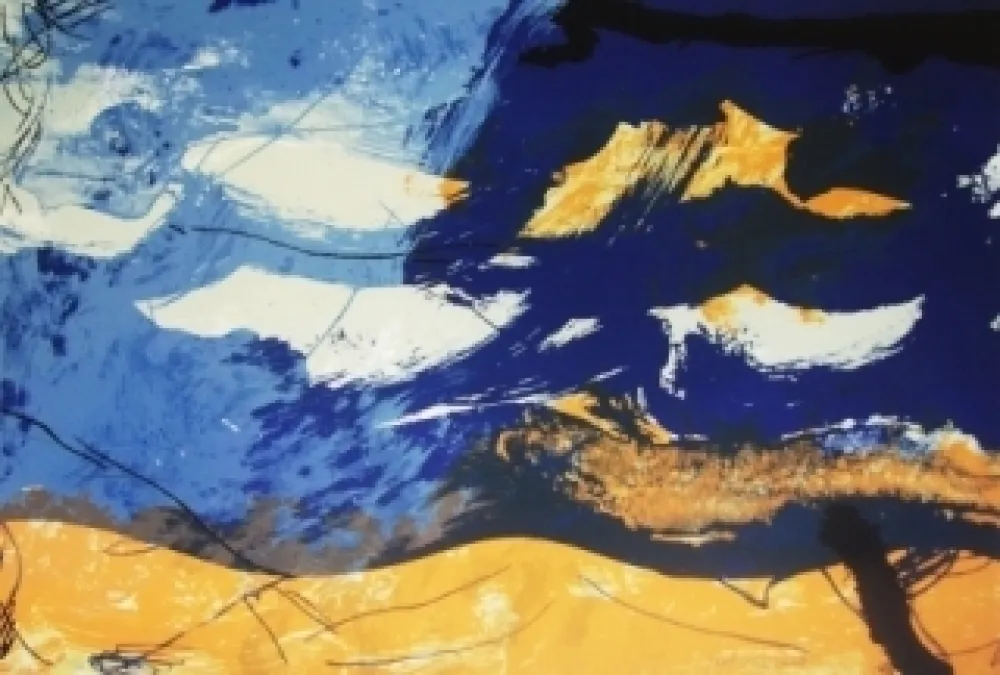 Litografia Guinovart - Sans titre 6