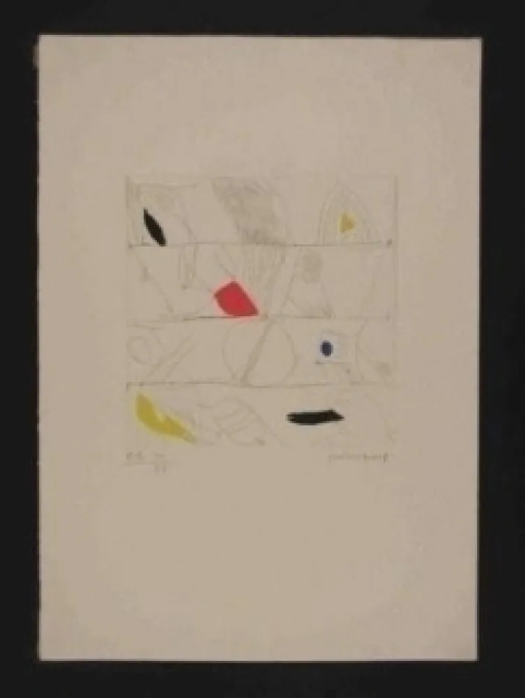 Incisione Guinovart - Sans titre