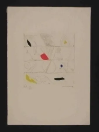 Incisione Guinovart - Sans titre