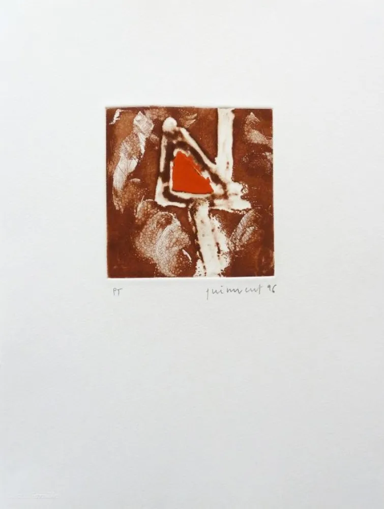 Incisione Guinovart - Siena torrada 6