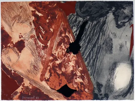 Incisione Guinovart - Tierra quemada