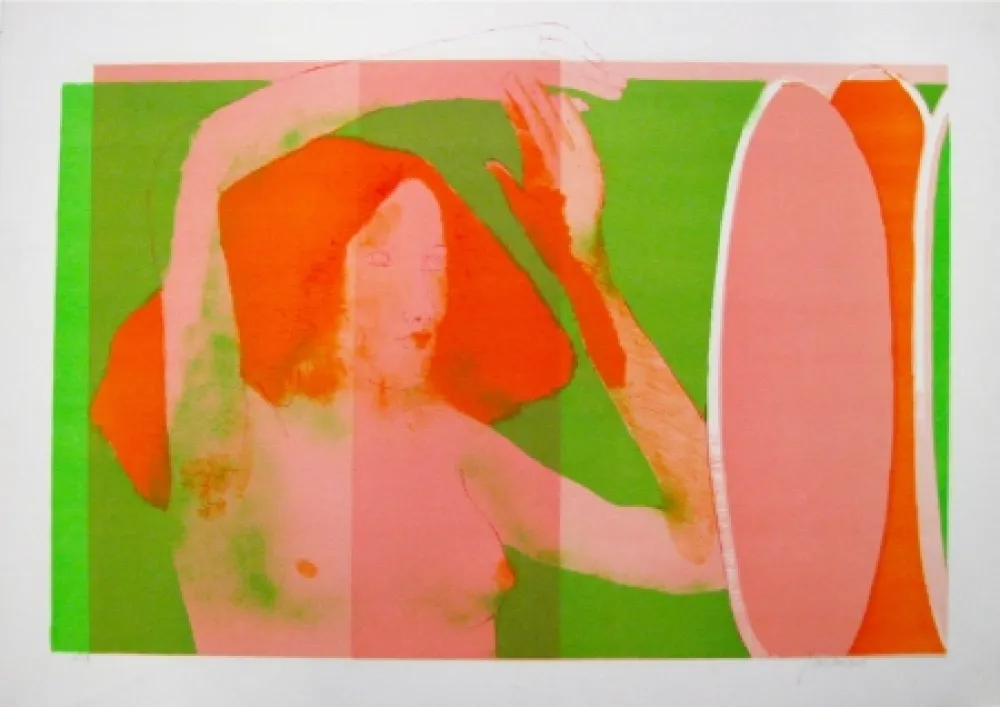 Litografia Guiramand - Untitled