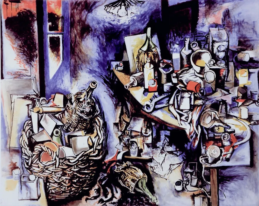 Acquaforte E Acquatinta Guttuso - Grande natura morta