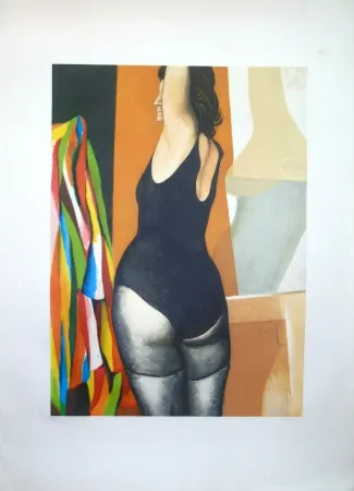 Acquaforte E Acquatinta Guttuso - La ballerina