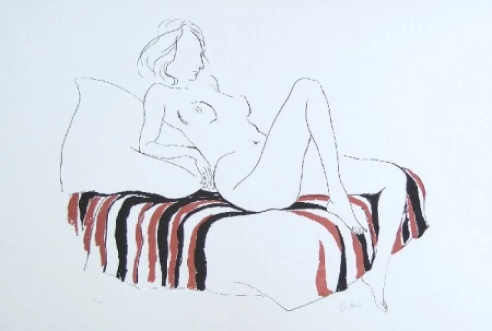 Serigrafia Guttuso - L'attesa