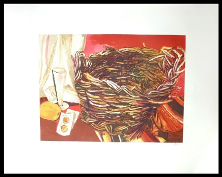 Acquaforte E Acquatinta Guttuso - Natura morta