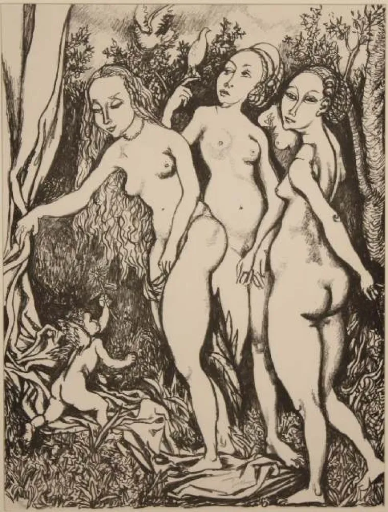 Litografia Guttuso - OMAGGIO A DURER