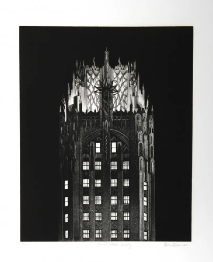 Incisione Haas - General Electric Building