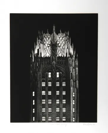 Incisione Haas - General Electric Building