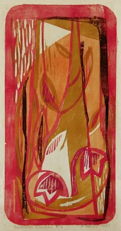 Incisione Su Legno Haas - Summer Garden