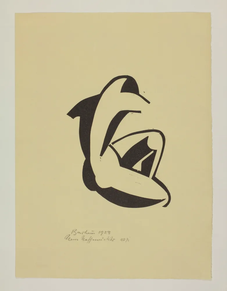 Linoincisione Haffenrichter - Untitled