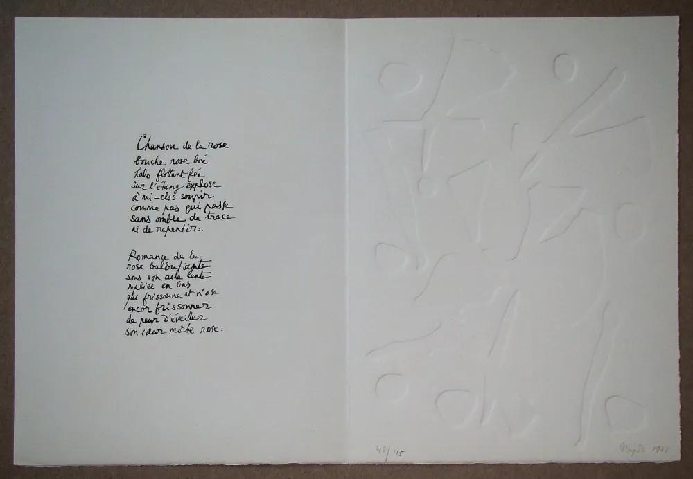 Rilievo Hajdu - Hommage à Jean Cassou, 1968