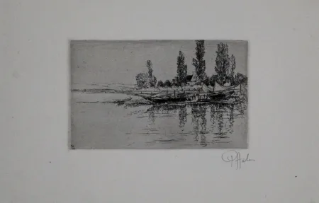 Incisione Halm - Anleger