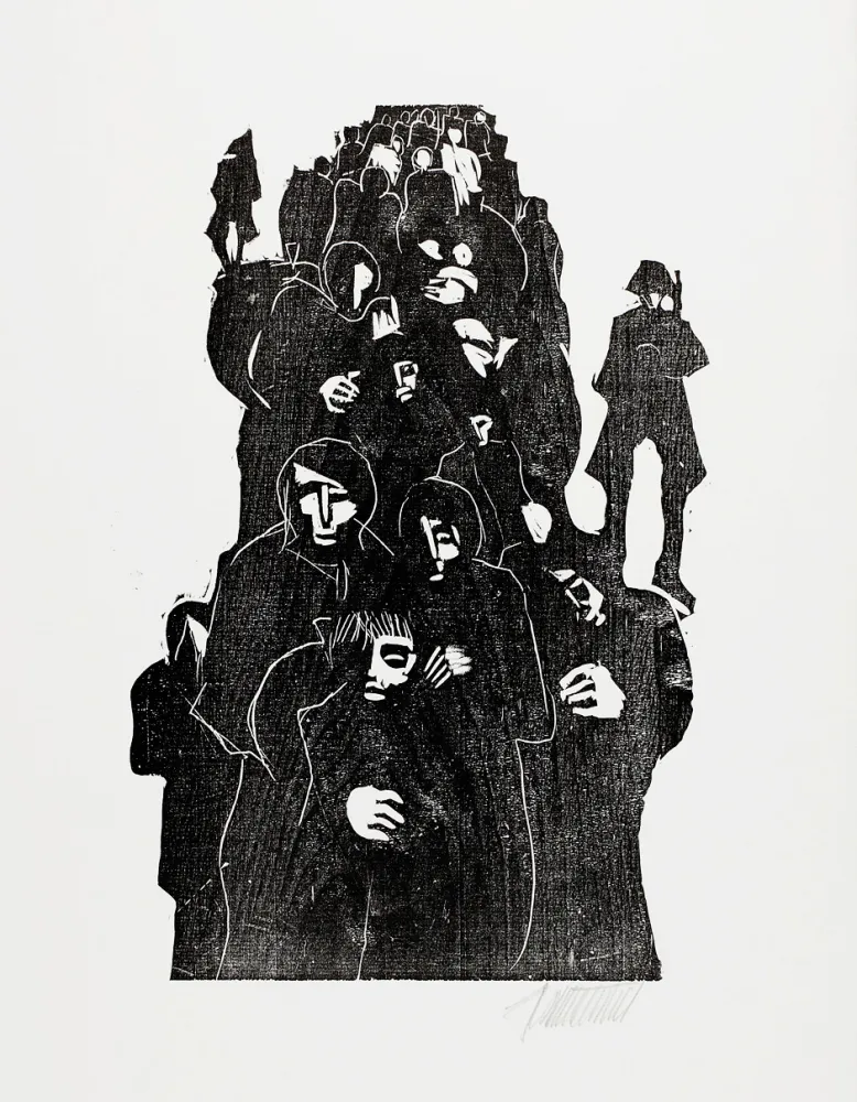 Incisione Su Legno Hammerstiel - Täglich ist Allerseelen (Every Day is All Souls' Day)