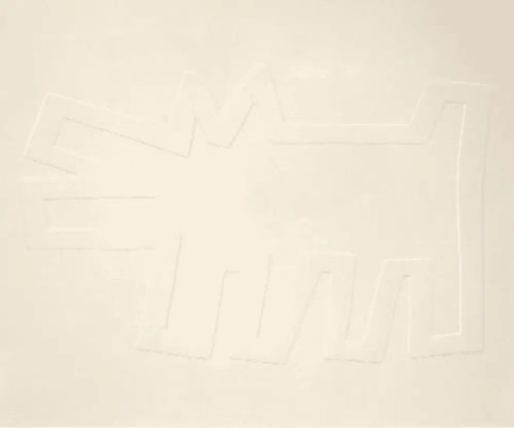 Multiplo Haring - Barking Dog (from White Icons)