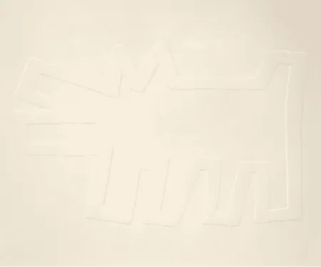 Multiplo Haring - Barking Dog (from White Icons)