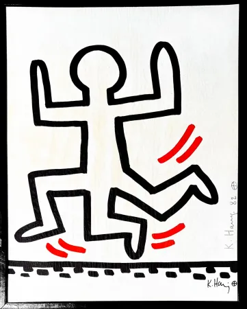 Litografia Haring - Bayer Suite 6