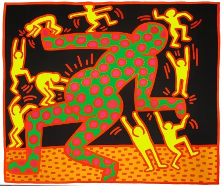 Serigrafia Haring - Fertility #3