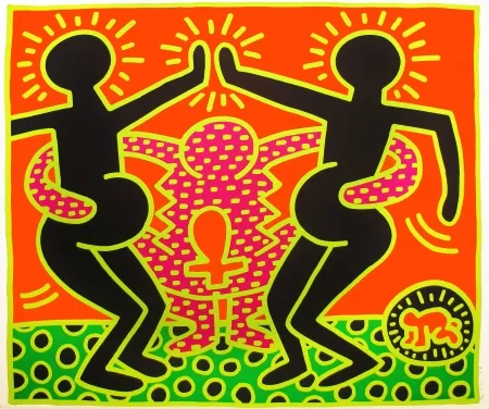Serigrafia Haring - Fertility (4)