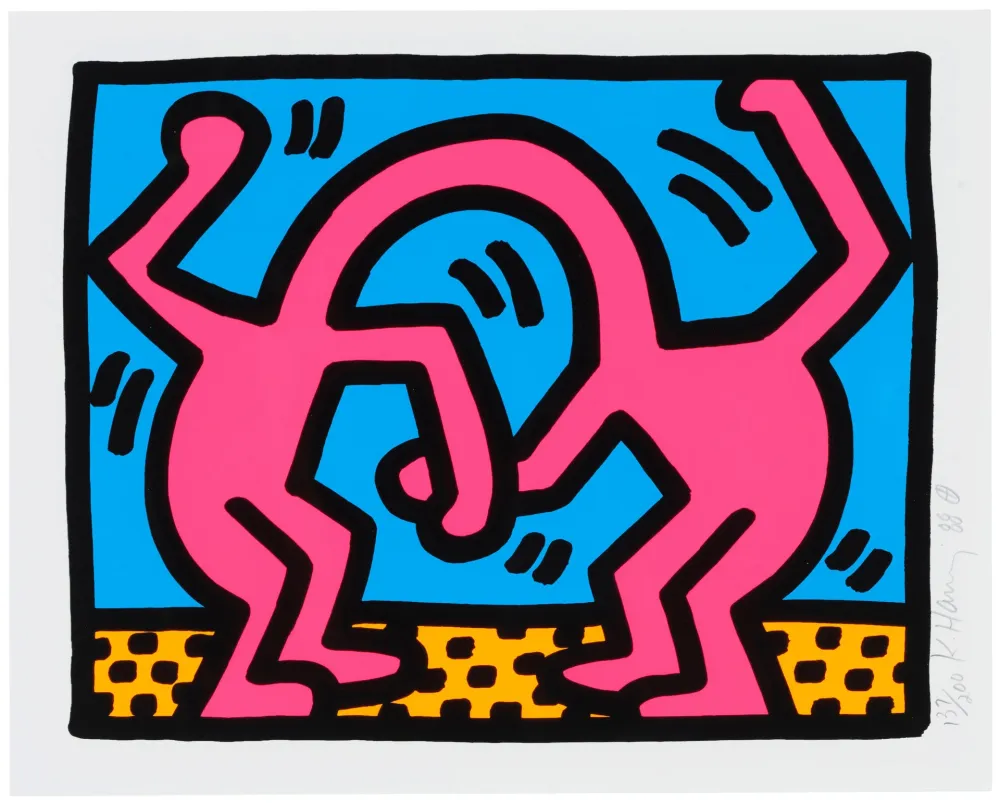Serigrafia Haring - Pop Shop II (D)