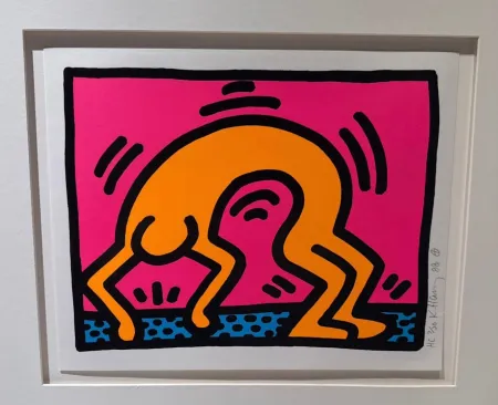 Serigrafia Haring - Pop Shop II (Plate 2)