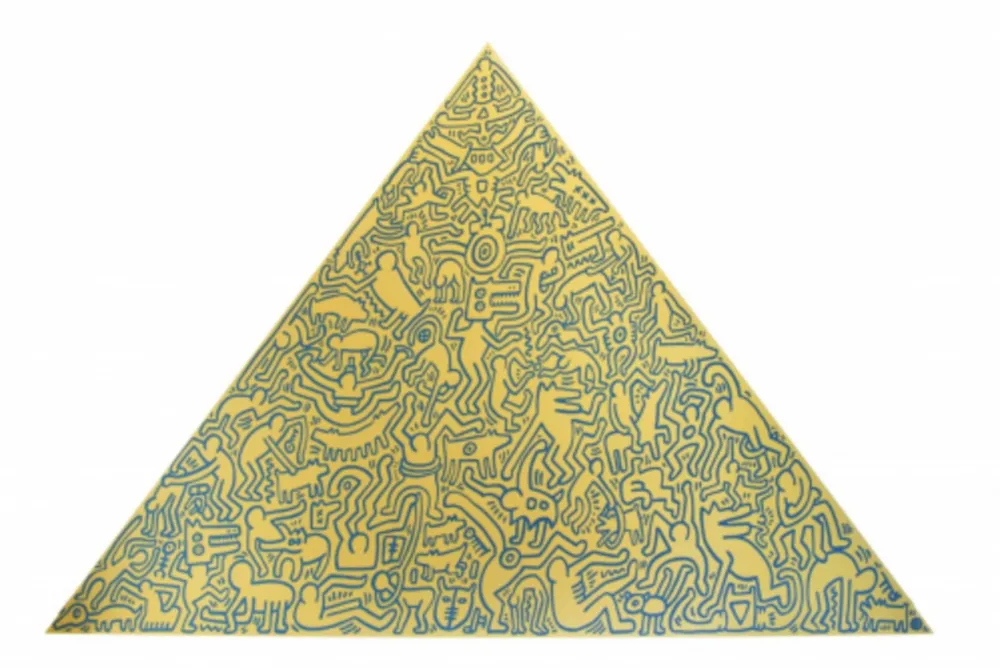 Multiplo Haring - Pyramid (Yellow)
