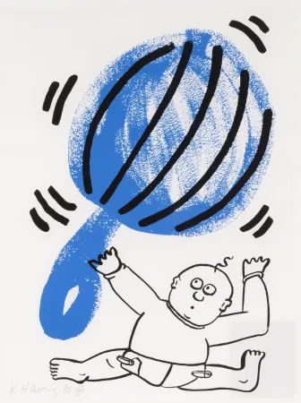 Multiplo Haring - The Story of Red and Blue #2