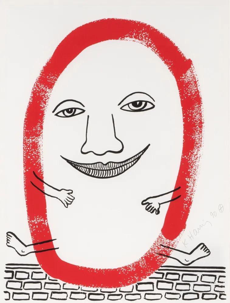 Multiplo Haring - The Story of Red and Blue #5