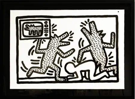 Litografia Haring - Untitled (3)